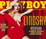 La couverture du très attendu numéro de Playboy de décembre 2011 avec Lindsay Lohan