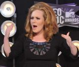 Adele pour les MTV Video Music Awards, à Los Angeles, le 28 août 2011.