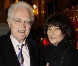 Lionel Jospin et Sylviane Agacinski à la générale de  Quadrille  au Théâtre Edouard-VII, à Paris, le 12 décembre 2011.