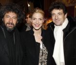 Patrick Bruel lors de la générale de la pièce Quadrille, au Théâtre Édouard VII à Paris, le 12 décembre 2011