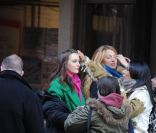 Leighton Meester et Blake Lively : Rendez-vous matinal dans un New York désert