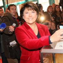 Martine Aubry le 16 octobre 2011 à Lille