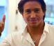 Mickaël Vendetta fier de son brushing dans un film publicitaire pour le coiffeur Chrisland