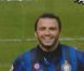 Giampaolo Pazzini célèbre son but contre Lecce... et la naissance de son premier enfant, Tommaso, dont sa femme Silvia a accouché le 21 décembre 2011. 