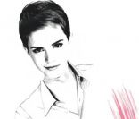 Emma Watson devient l'ambassadrice de la gamme Rouge In Love de Lancôme.