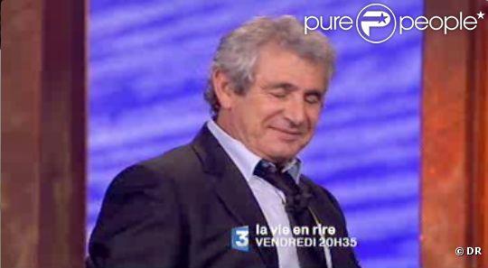 Michel Boujenah dans l'émission La Vie en rire, vendredi 30 décembre 2011 sur France 3