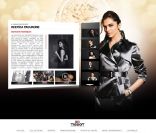 Capture d'écran du site Tissot qui présente leur belle ambassadrice Deepika Padukone