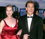 Patrick Swayze et sa femme Lisa Niemi en 2001