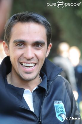 Alberto Contador le 6 décembre 2011 à Jérusalem