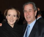 Nathalie Kosciusko-Morizet et Jean-Louis Debré lors de l\'inauguration du théâtre éphémère de la Comédie Française à Paris, le 9 janvier 2012