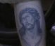 Le tatouage de Justin Bieber à Los Angeles, le 5 janvier 2012