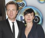 Ewan McGregor et Eve Mavrakis à l'after party des Golden Globes de HBO, le 15 janvier 2012 à Los Angeles.