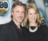 Sam Trammell et Missy Yager à l'after party des Golden Globes de HBO, le 15 janvier 2012 à Los Angeles.