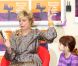 Comme chaque année à la même période, la princesse Laurentien des Pays-Bas inaugurait la semaine de la lecture, en lisant aux élèves de l'école primaire De Windroos d'Amersfoort le conte  Mama Kwijt , le 18 janvier 2012.
