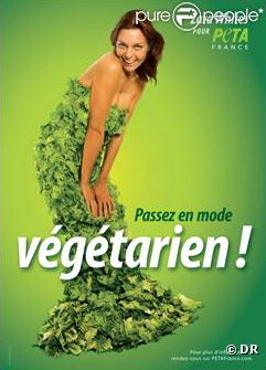 Zara Whites pour la PeTA