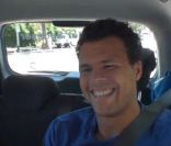 Jo-Wilfried Tsonga en confessions dans la voiture de l'Open d'Australie 2012