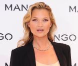 Kate Moss, confirmée comme l'égérie de Mango. Londres, le 24 janvier 2012.