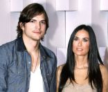 Demi Moore et Ashton Kutcher à São Paulo, le 30 janvier 2011.<br />