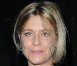 Marina Foïs au défilé haute couture de Maxime Simoens à Paris, le 25 janvier 2012.