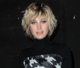 Pauline Lefèvre lors du défilé haute couture de Maxime Simoens à Paris, le 25 janvier 2012.