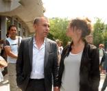 Philippe Torreton et sa compagne Elsa