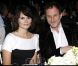  Marina Hands et Charles Berling au Dîner de la mode pour le Sida au Pavillon d'Armenonville à Paris, le 26 janvier 2012. 