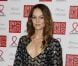 Vanessa Paradis au Dîner de la mode pour le Sida au Pavillon d'Armenonville à Paris, le 26 janvier 2012.