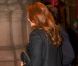 La princesse Madeleine de Suède arrive au Carnegie Hall, à New York, pour un concert du Swedish Youth Orchestra, le 26 janvier 2012.
