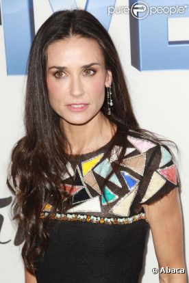 Demi Moore en septembre 2011 à New York 