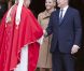 Albert et Charlene de Monaco assistaient dans la matinée du 27 janvier 2012 à la messe pontificale donnée par Mgr Bernard Barsi en l'honneur de Sainte Dévote, en la cathédrale Saint-Nicolas.