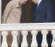 Mila, le chien du couple, semble se faire remarquer.
Après la messe donnée par Mgr Bernard Barsi en la cathédrale Saint-Nicolas, le prince Albert et la princesse Charlene de Monaco, de retour au palais princier, sont apparus au balcon le 27 janvier 2012 pour recevoir la bénédiction de l'archevêque, l'ovation des Monégasques, et suivre la fin des célébrations de Sainte-Dévote.
