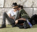 Vanessa Hudgens et son chéri Austin Butler le 10 janvier 2012 à Los Angeles