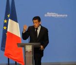  Nicolas Sarkozy à Paris, le 1er février 2012. 