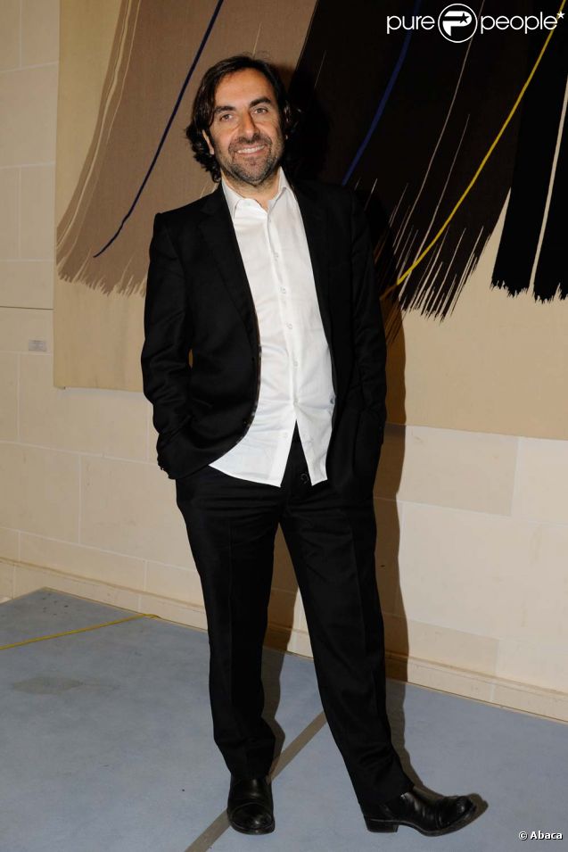 André Manoukian à la conférence de presse du 22e Rallye Aïcha des Gazelles, à la Paris, le 2 février 2012.