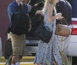 Leonardo DiCaprio et Erin Heatherton au Mexique le 25 janvier 2012. <br />
