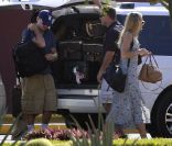 Leonardo DiCaprio et Erin Heatherton au Mexique le 25 janvier 2012. <br />