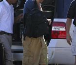 Leonardo DiCaprio et Erin Heatherton au Mexique le 25 janvier 2012. <br />