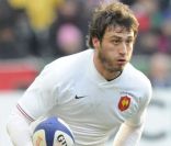 Maxime Médart lors du match face à l'Italie lors du Tournoi des VI Nations le 4 février 2012 à Saint-Denis
