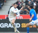 Julien Malzieu lors du match face à l'Italie lors du Tournoi des VI Nations le 4 février 2012 à Saint-Denis