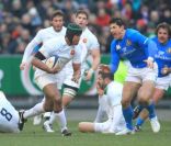 Thierry Dusautoir lors du match face à l'Italie lors du Tournoi des VI Nations le 4 février 2012 à Saint-Denis