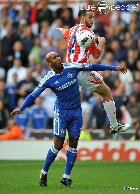 Nicolas Anelka le 14 août 2011 à Stoke