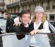 PHOTOS : Pierre Palmade et Sylvie Testud... ça décoiffe à Paris !