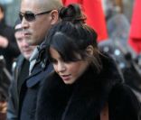 Vanessa Hudgens a choisi Le Relai St-Germain pour déjeuner, le samedi 11 février 2012.