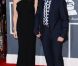 Diana Krall et son mari Elvis Costello sur le tapis rouge de la cérémonie des 54e Grammy Awards au Staples Center de Los Angeles le 12 février 2012. Les stars étaient nombreuses à être venues accompagnées pour la grand-messe des récompenses musicales américaines.