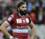 Sébastien Chabal le 3 décembre 2011 à Saint-Denis