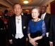 Ban Ki-moon et son épouse au 56e Bal de l'Opéra à Vienne.
Comme chaque année, de nombreuses célébrités et personnalités ont assisté en toute élégance au 56e Bal de l'Opéra de Vienne, le 16 février 2012.