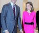 La princesse Letizia et le prince Felipe d'Espagne inauguraient le 16 février 2012 le 31e Salon de l'art contemporain de Madrid, ARCOmadrid.