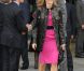 La princesse Letizia et le prince Felipe d'Espagne inauguraient le 16 février 2012 le 31e Salon de l'art contemporain de Madrid, ARCOmadrid.