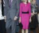 La princesse Letizia et le prince Felipe d'Espagne inauguraient le 16 février 2012 le 31e Salon de l'art contemporain de Madrid, ARCOmadrid.