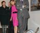 La princesse Letizia et le prince Felipe d'Espagne inauguraient le 16 février 2012 le 31e Salon de l'art contemporain de Madrid, ARCOmadrid.